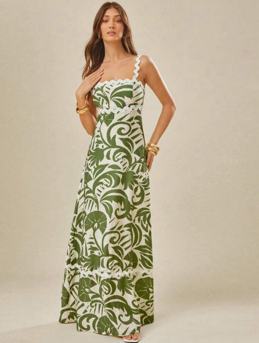 Floral Green