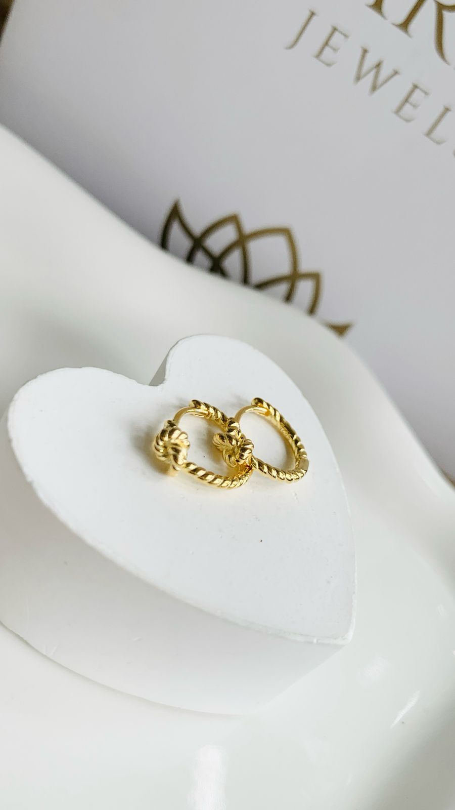 Knotted Mini Hoop