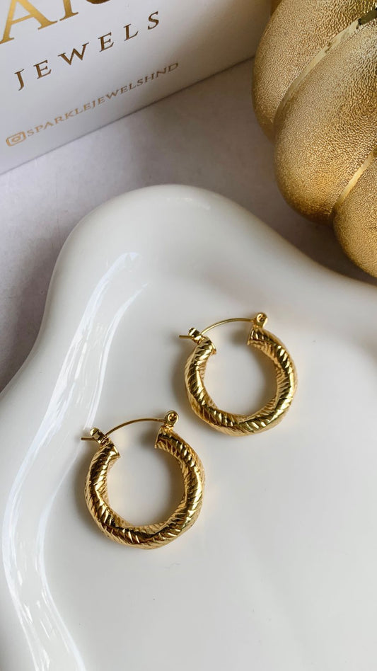 Textured Hoop