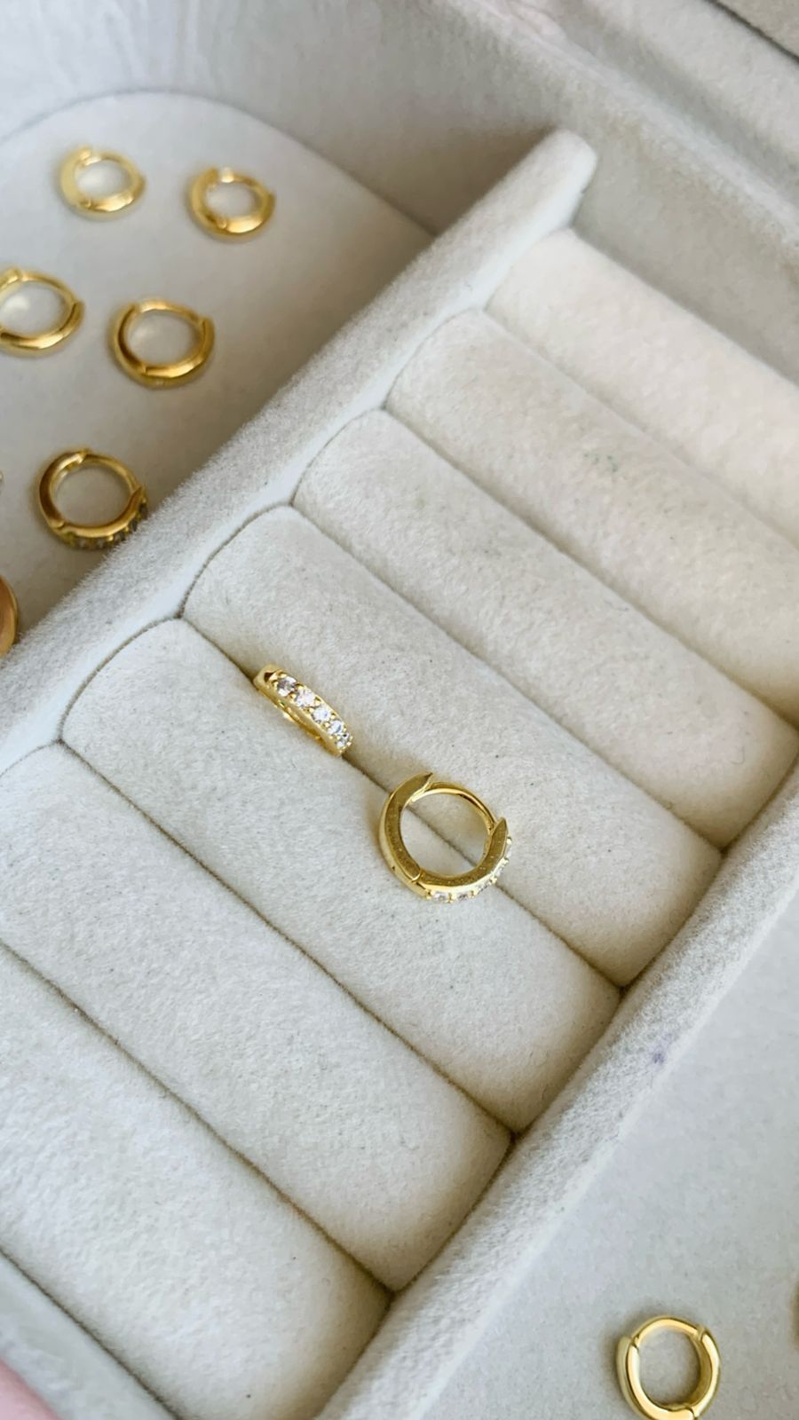 Mini Pave Hoop