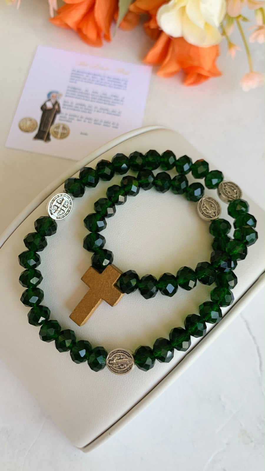 Pulsera Rosario 💚
