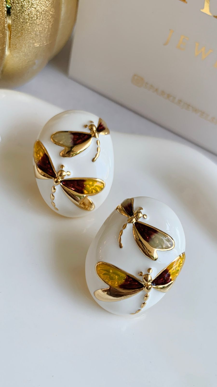 Libélula Earrings
