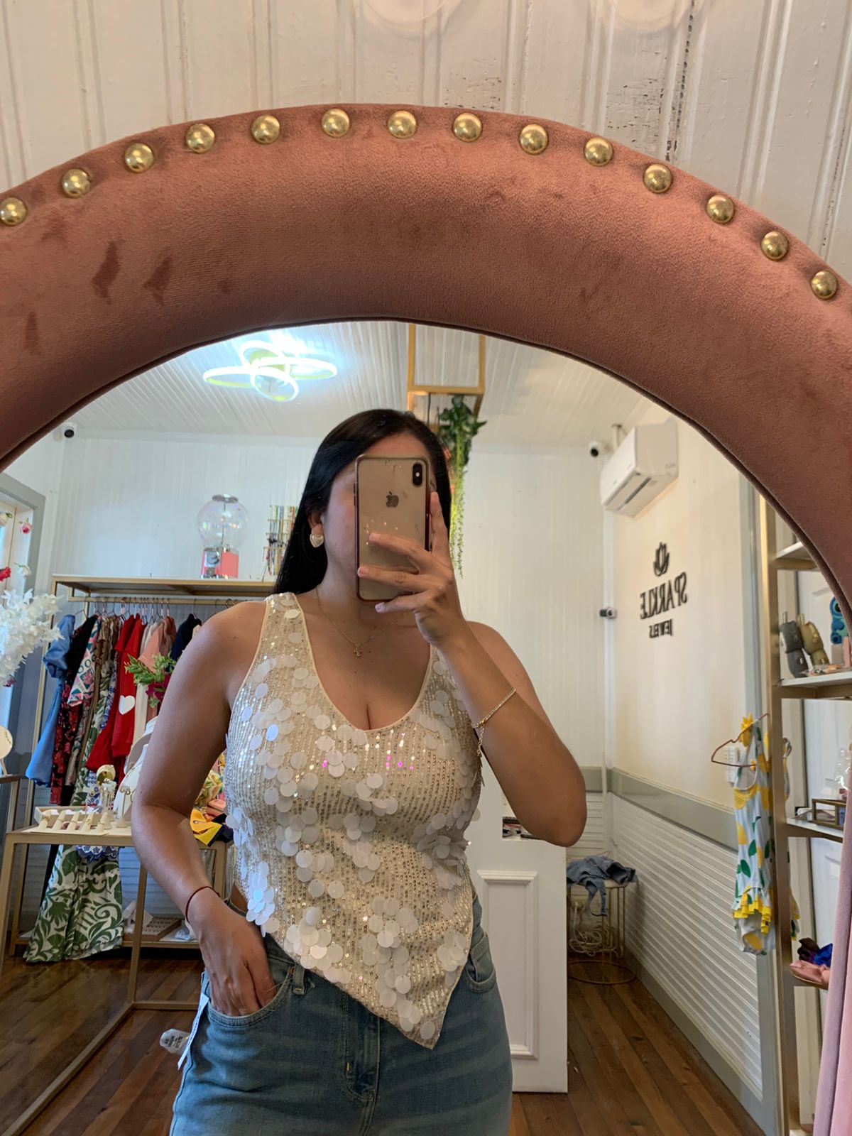 Sequin Top