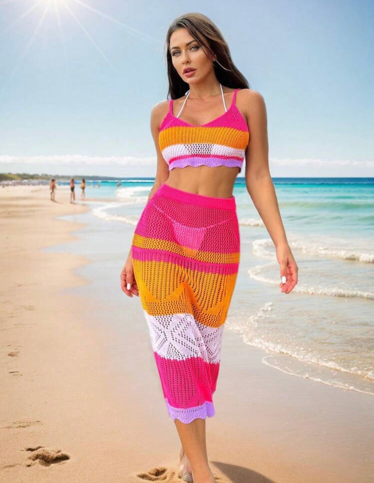 Top & Skirt Coverup