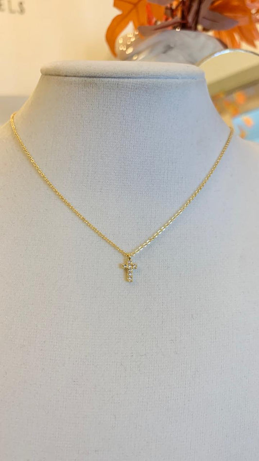 Mini Cross Pave