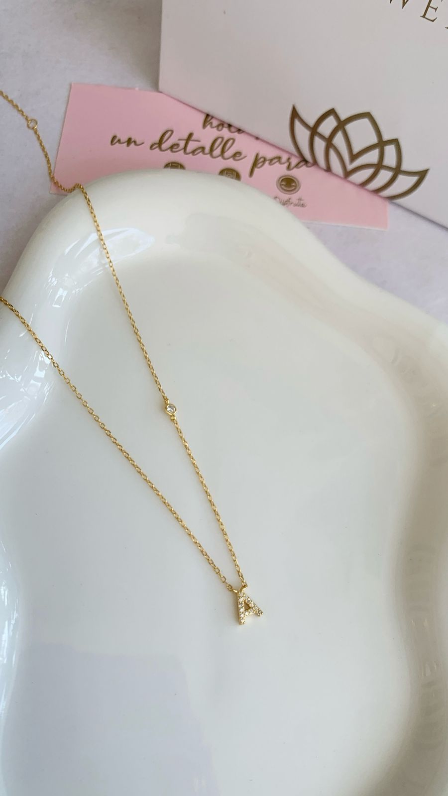 Initial Pave- 925 Sterling