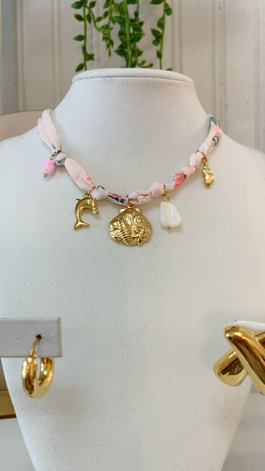 Dolphin Pink Necklace