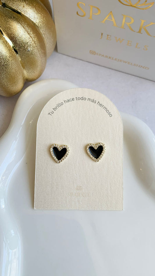 Black Heart Stud