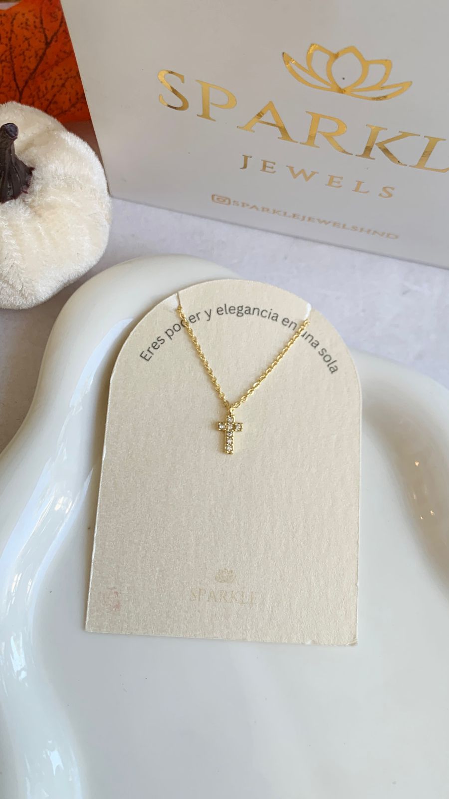 Mini Cross Pave