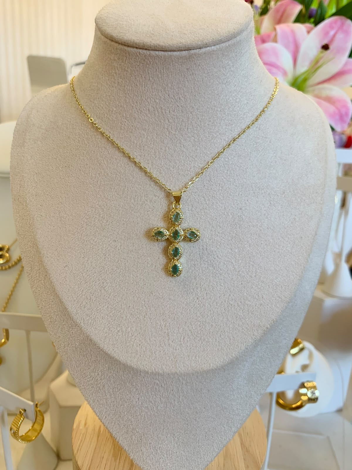 Turquoise Cross