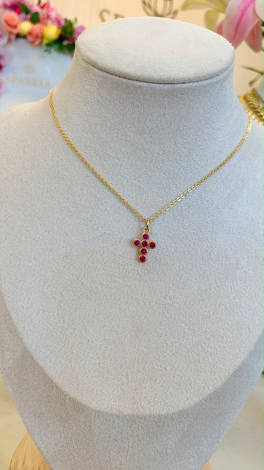 Fucsia Cross