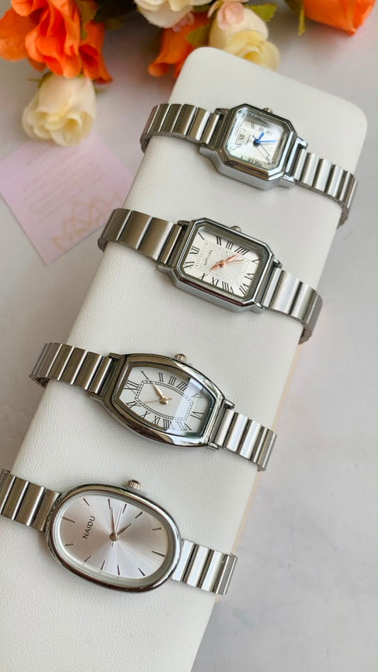 Reloj Vintage- Plateado