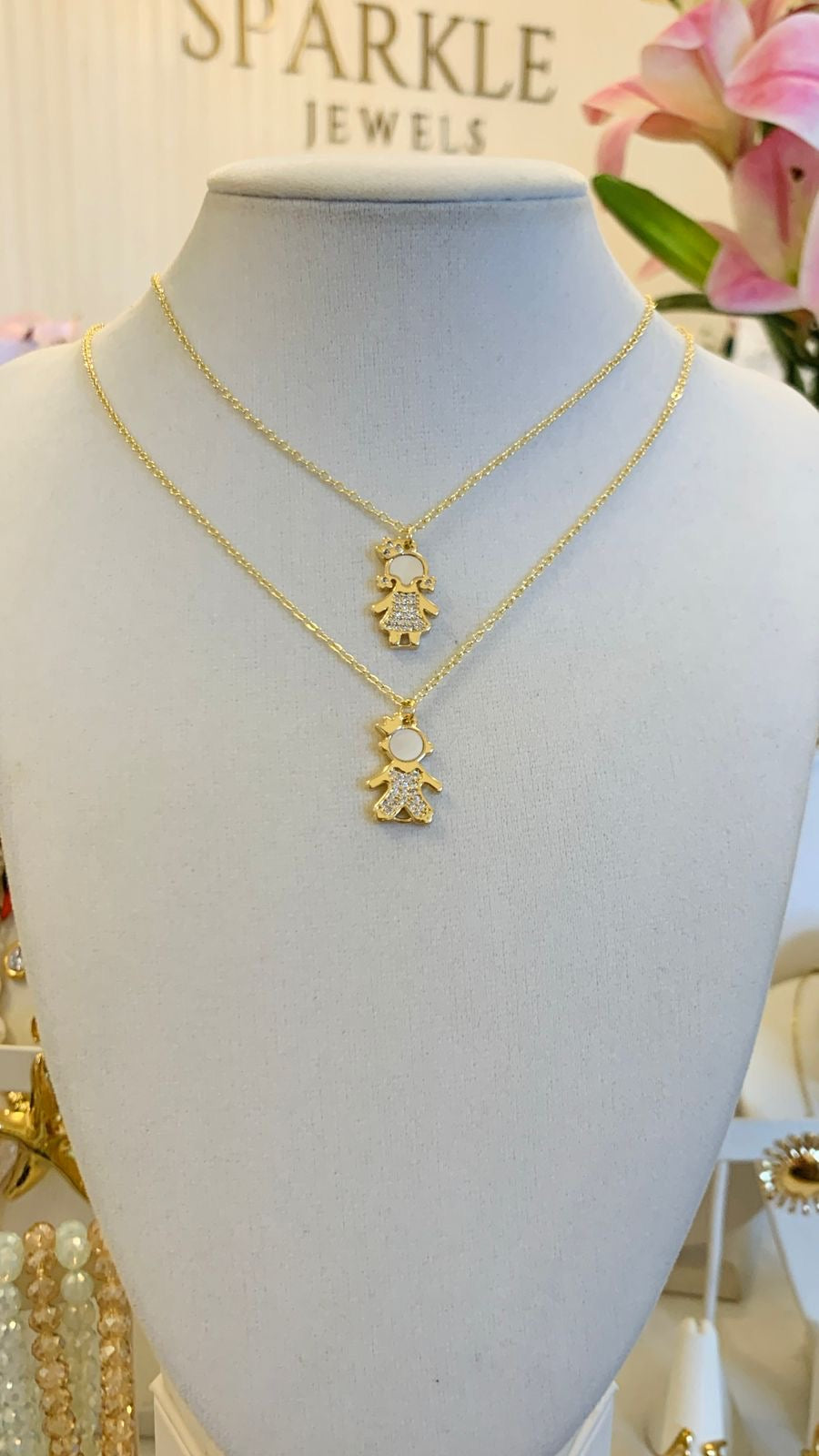 Girl & Boy Necklace