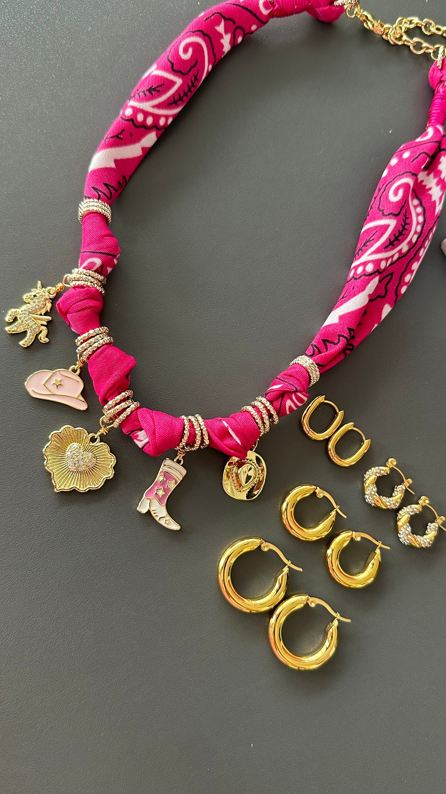 Heart Cowgirl- Fucsia