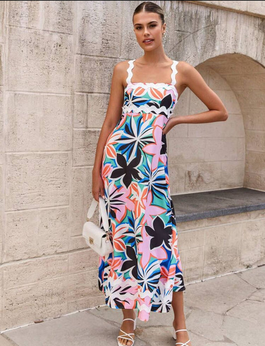 Printed Casual Dress