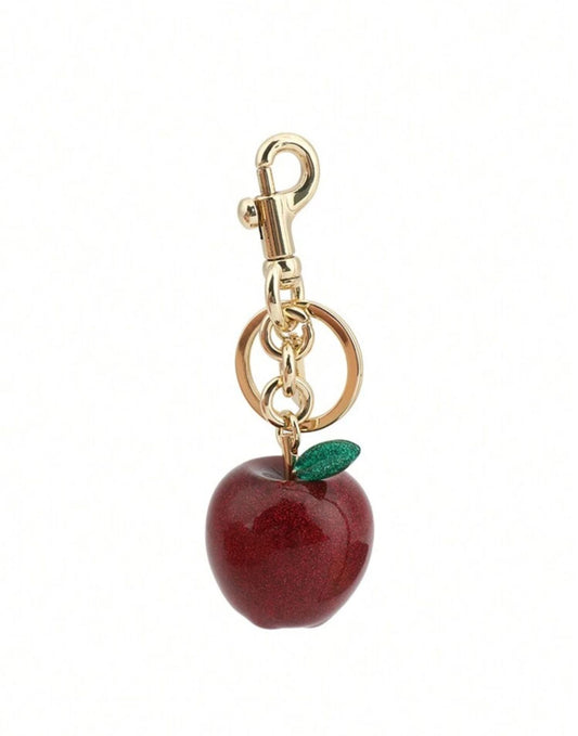 Apple Keychain Pendant & Bag Charm