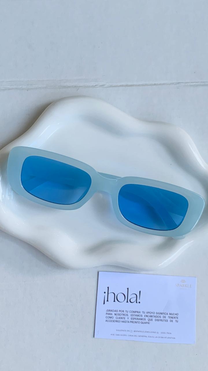 Clear Retro Sunglasses