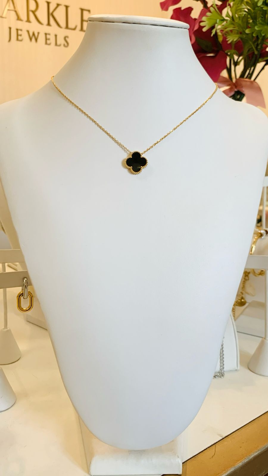 Black Clover Necklace