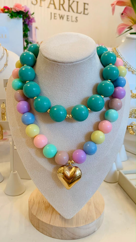 Green Candy Necklace
