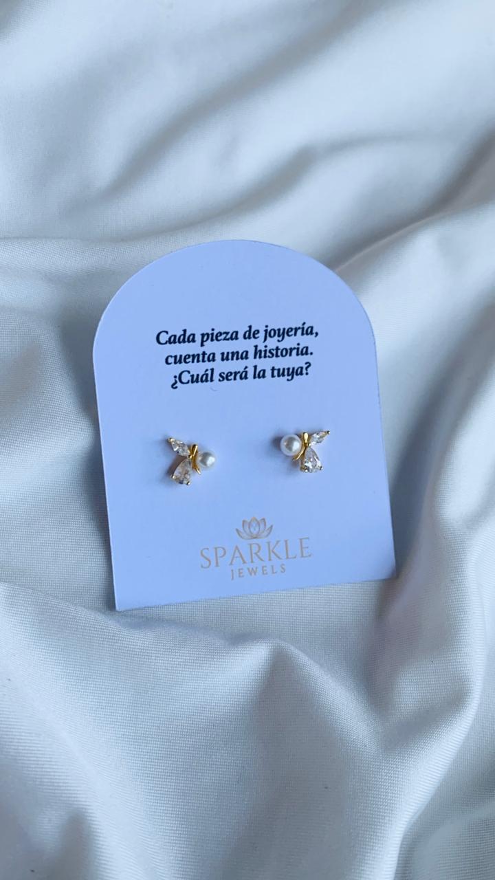 Pearl & Pave Stud