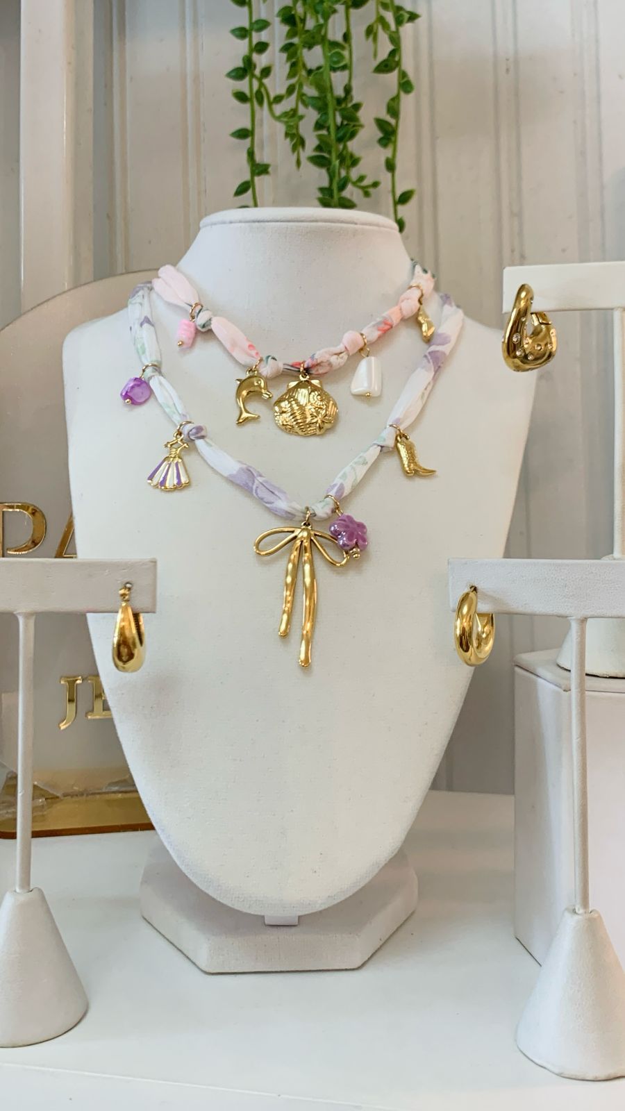 Dolphin Pink Necklace