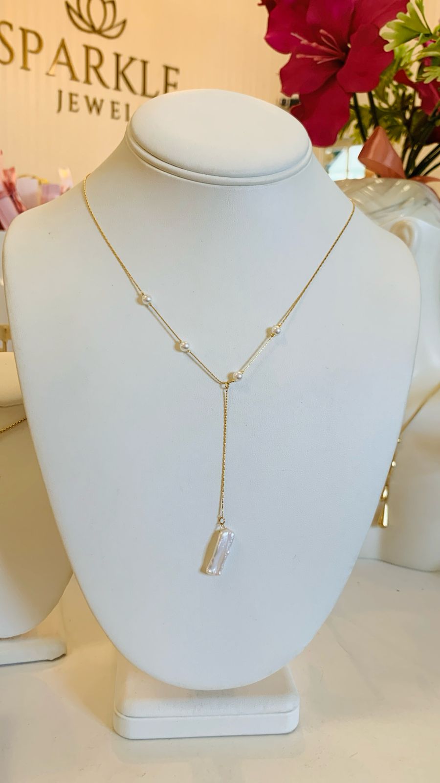 Baroque Pearl Lariat