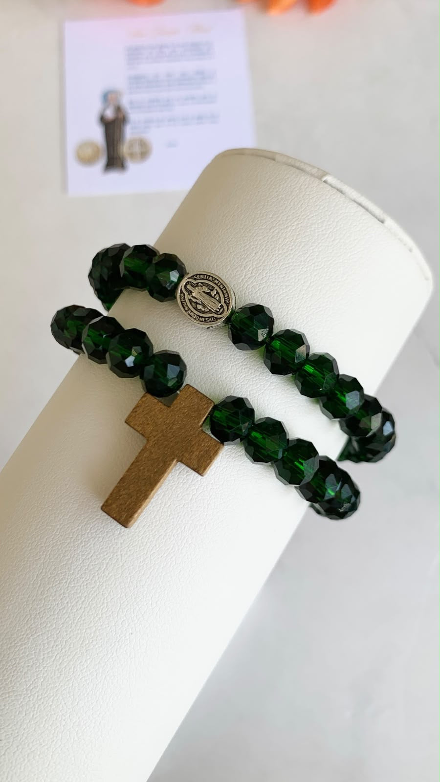 Pulsera Rosario 💚