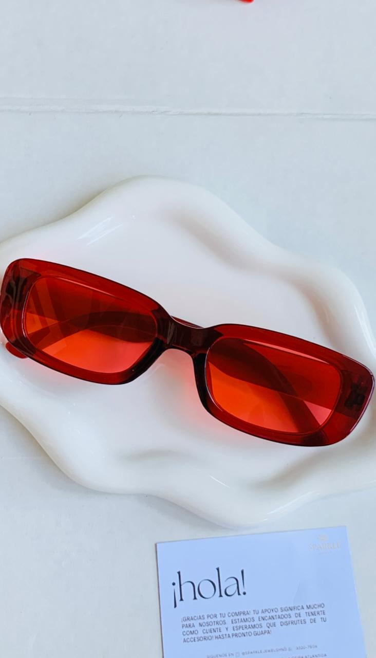 Clear Retro Sunglasses