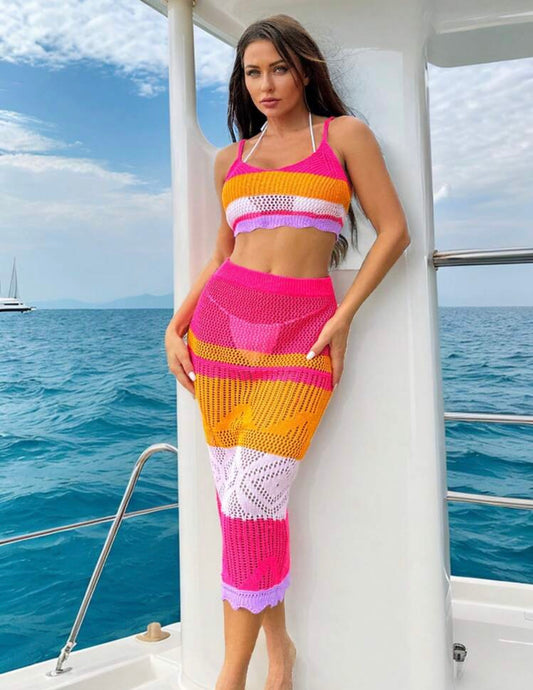 Top & Skirt Coverup