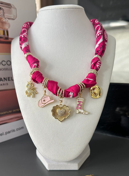 Heart Cowgirl- Fucsia