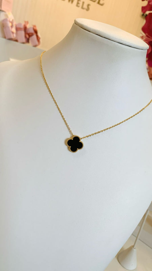 Black Clover Necklace