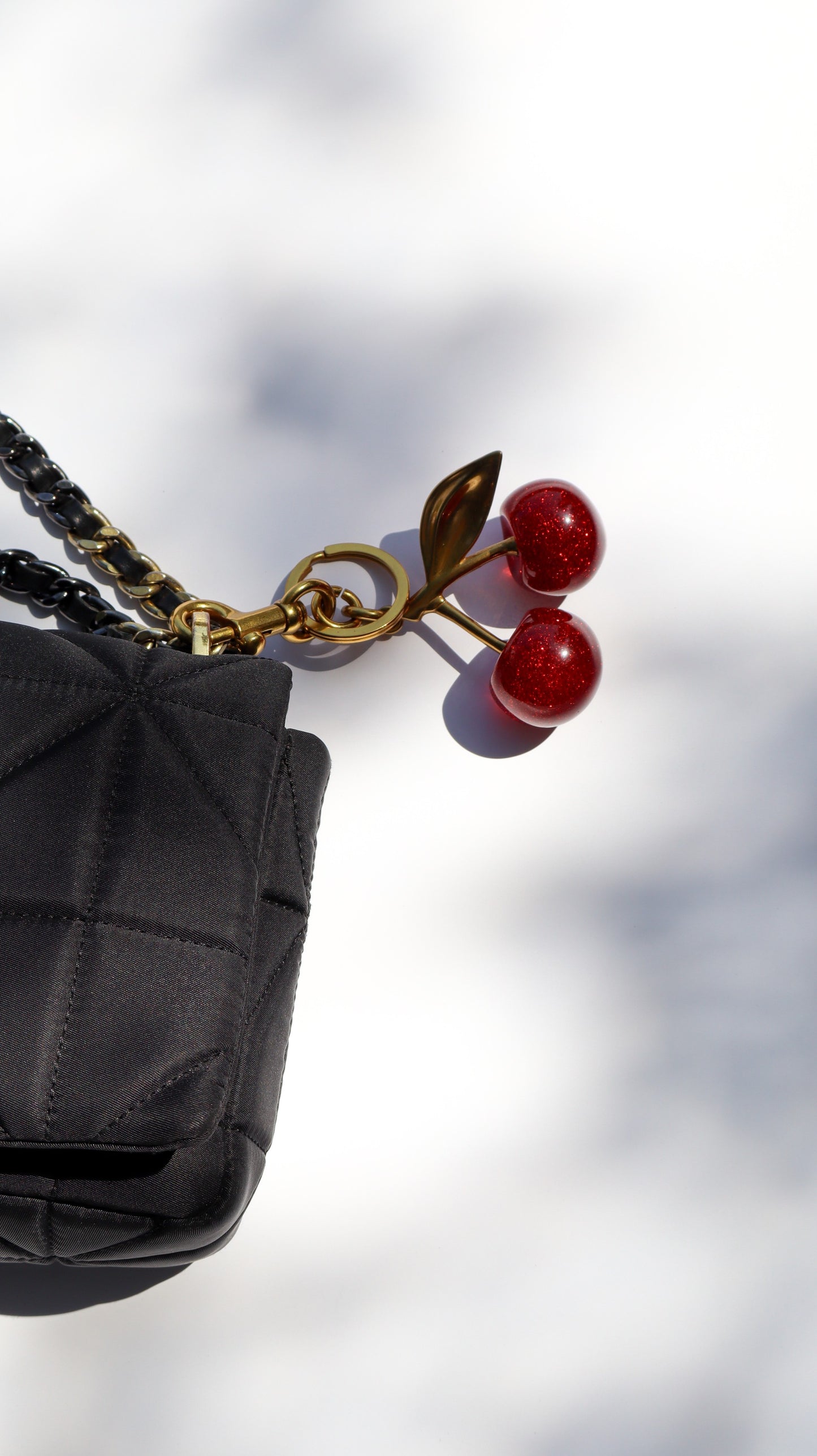 Cherry Red Bagcharm